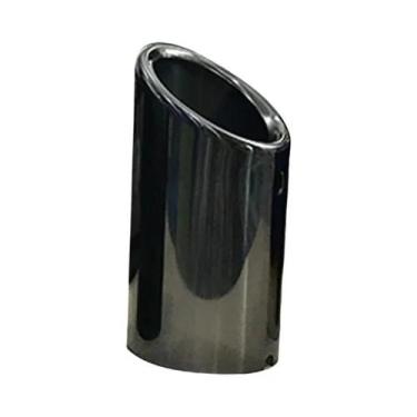 Imagem de Ponteira De Escape Traseira Em Fibra De Carbono 75mm Para BMW Série 3 