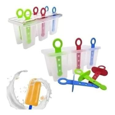 Imagem de Forma De Plástico Para Picolé Ou Sorvete C/12 Cavidades