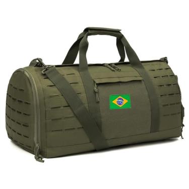 Imagem de QT&QY 40L Mochila Tática Militar Para Homens Bolsa de Ginástica Esportiva Bolsa de Viagem para Treino Workout Com Compartimento Para Sapatos Bolsa de Final de Semana para Basquete Futebol