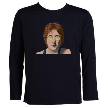 Imagem de Camisa Termica Uv 50+ Segunda Pele John Lennon Adulta-Unissex