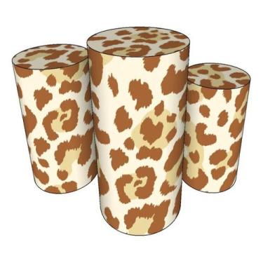 Imagem de Trio Capas De Cilindro C/ Elástico Dona Onça - Fadrix