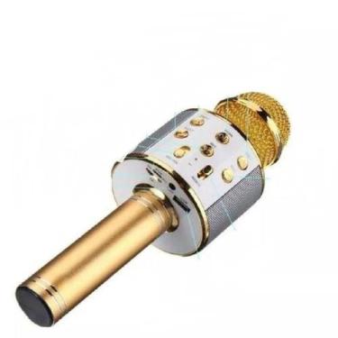 Imagem de Microfone Sem Fio Karaoke Wireless Tomate Mt-I036