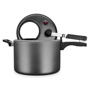 Imagem de Panela de Pressão MTA 6032 8 Litros com Visor Grafite