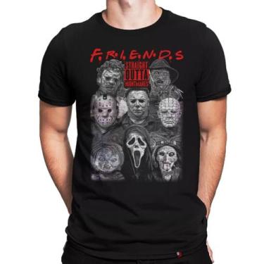 Imagem de Camiseta Jason Freddy Krueger Chucky Friends Terror Filmes - KING OF G