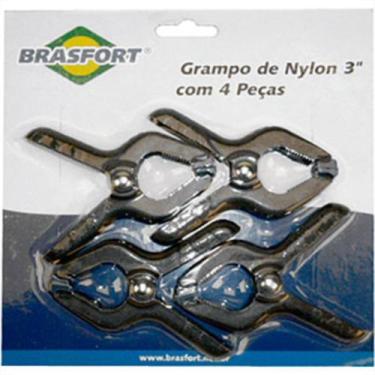 Imagem de Grampo Nylon 3'' C/4 Brasfort 7353 - RAYCO