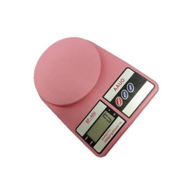 Imagem de Balança Digital Precisão Cozinha 10 Kg Dieta Nutrição Rosa - PCO
