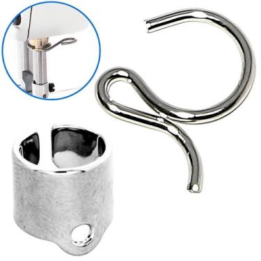 Imagem de 02 Guia Passa Fio Barra Agulha Maq. Costura Reta Industrial - Evolvere