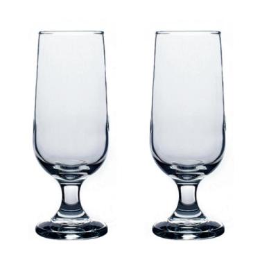 Imagem de Jogo 2 Copos Taça de Vidro Chopp Hannover 300ml Casa Linda - NADIR FIG