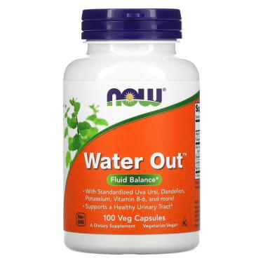 Imagem de Water Out Equilíbrio de Fluidos 100 Cápsulas Vegetais - Now Foods