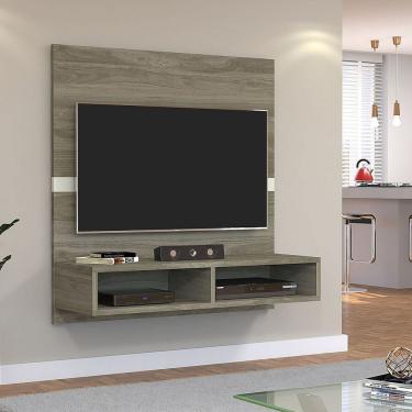 Imagem de Painel Para Tv Até 40 Polegadas 2 Nichos Jongo Magno Móveis Angelim/Off White