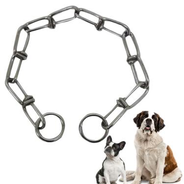Imagem de Corrente Cachorro Pet Dog Coleira Cao Aço Elo Sem Fim 3.5mmx40cm Resistente