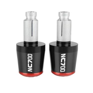 Imagem de Extremidades de manoplas de guidão de motocicleta, tampas de extremidade de manoplas, acessórios deslizantes de peso para NC700 NC700S NC700X NC750 NC750X NC750S