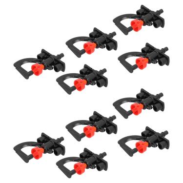 Imagem de ZJchao Micro Rotativo Aspersor de Spray Bico de Spray 360 Pulverização de Círculo Completo 6-8m Diâmetro Com Bico Removível para Agricultura de Jardim de Estufa