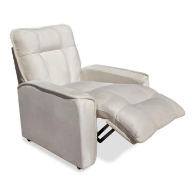 Imagem de Poltrona Do Papai Com Massageador Reclinável Varias Cores - SRJ MÓVEIS