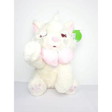 Imagem de Gata Marie Elegância Clássica Branca 30 cm de Pelúcia - VTK-NT161-30U 