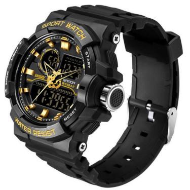 Imagem de Relógio Design Militar Sanda De Quartzo A Prova D` água