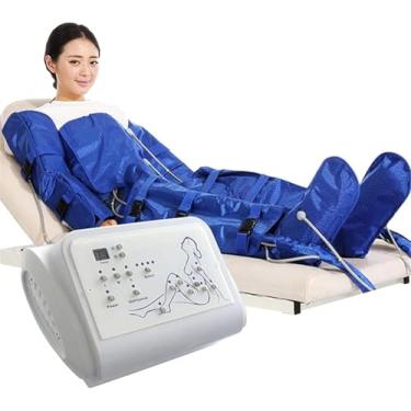 Imagem de Roupa De Máquina Massageadora De Compressão De Ar, Músculos De Corpo Inteiro Relaxam As Pernas Braços Massagem Na Cintura, Fisioterapia De Emagrecimento De Pressão De Ondas De Ar, Pressoter