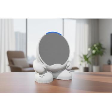 Imagem de Splin Suporte Stand De Mesa para Alexa Smart Speaker Echo POP -Amazon- Pop Joy (branco)