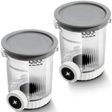 Imagem de Pacote com 2 recipientes para máquinas de sorvete para Ninja Swirl NC7