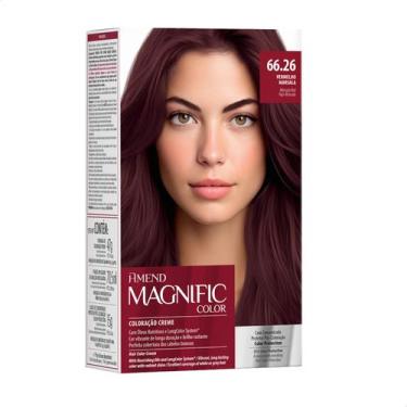 Imagem de Tinta De Cabelo Amend Magnific Color 66.26 Vermelho Marsala