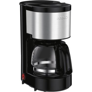 Imagem de Cafeteira Elétrica Arno Perfectta Inox CFPI Jarra de Vidro 0,6L 15 Xícaras 600W 220V