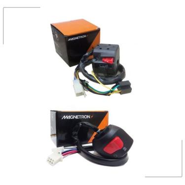 Imagem de Interruptor De Partida E Chave De Luz Ybr 125 E 2006 A 2008 - MAGNETRO