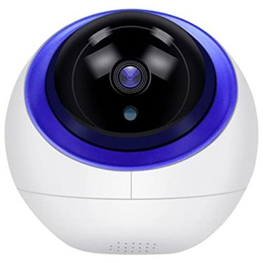 Imagem de Câmeras de segurança internas, câmeras WiFi 1080P para segurança doméstica, monitor para bebês, câmera para animais de estimação com visão noturna, áudio bidirecional, detecção de movimento