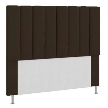 Imagem de Cabeceira Queen Estofada Cancun Marrom