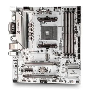 Imagem de Placa Mãe Reference B550-gm2, Chipset B550, AMD AM4, Matx, M.2, Rede Gigabit, DDR4