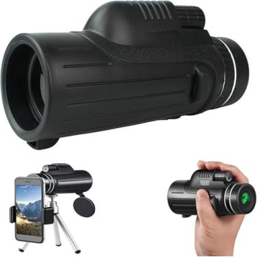Imagem de 120X100 Luneta Monóculos Telescópio Monocular de Longo Alcance com Suporte para Smartphone para Observação de Aves