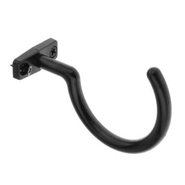 Imagem de oshhni Gancho de taco de bilhar de sinuca de metal, suporte de gancho de bilhar para ponte com 2 parafusos de montagem Ganchos para suporte de bola e bastão