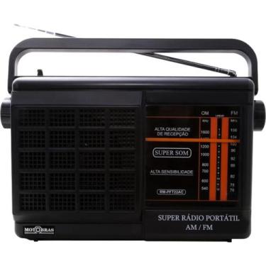 Imagem de Radio Portatil 2 Faixas AM/FM - RMPFT21ACOM22AC - Motobras