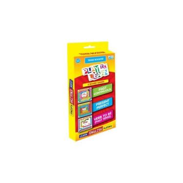 Imagem de Kit 3 Jogos Tabuleiro Tense Booster Aprendendo Inglês - Play to Learn