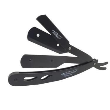 Imagem de Navalhete Navalha De Barbear  Profissional - Inox - Mn-100 - Mompil