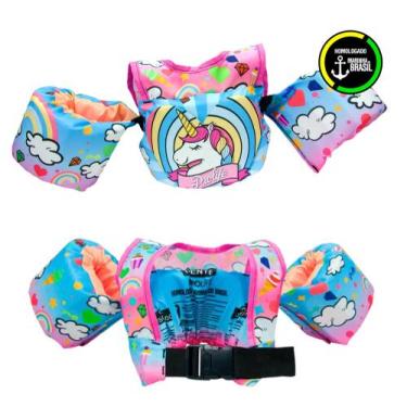 Imagem de Colete Homologado Marinha Salva Vidas Boia De Braço Infantil - PROLIFE