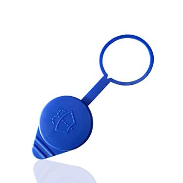 Imagem de Tampa de garrafa de lavadora de carro para substituição de tampa de reservatório de fluido de lavador de para-brisa - CP9Z17A605A - substituição compatível com Ford Focus 2012-2018