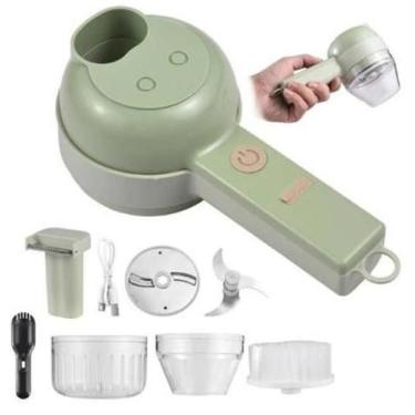 Imagem de Mini Processador Cortador Triturador Elétrico Processador - Cortador E