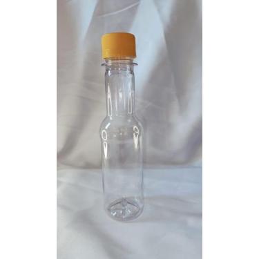 Imagem de Frasco 150ml Transparente Cristal com Tampa de rosca  Kit com 50 Unida