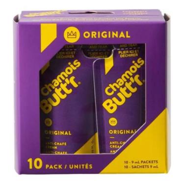 Imagem de Creme Antiassaduras Chamois Butt'r Original - 10 Pacotes de 9ml