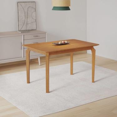 Imagem de Mesa Candian 120 X 0,80 sem Vidro Tampo Amadeirado