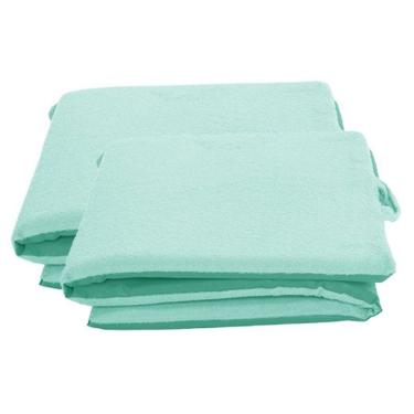 Imagem de Kit com 2 Esteira de Praia Multiuso de Espuma, Alça e Tecido Atoalhado - Pratik Sol