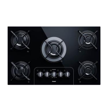 Imagem de Cooktop 5 Bocas Facilite Mesa de Vidro Consul