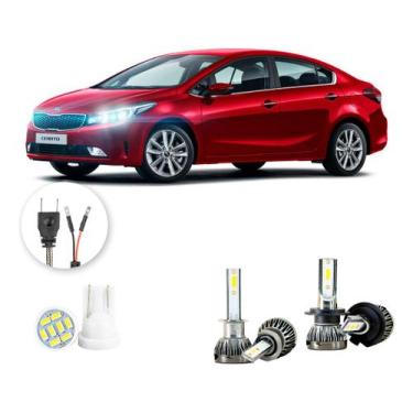 Imagem de Ultra Led Nano 22000lm Kia Cerato 2017-2021 Alto Baixo - LUXLED y3, Br