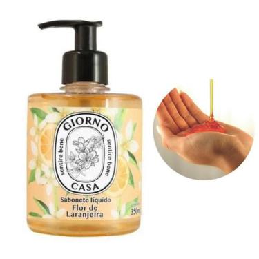 Imagem de Sabonete Liquido Perfumado Corpo Mão 350ml Giorno Aromas - Giorno Bagn