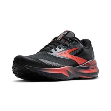 Imagem de Brooks Tênis De Corrida Feminino Adrenaline Gts 24 Weatherized Com Suporte - Preto/Ébano/Coral Quente 8 Médio
