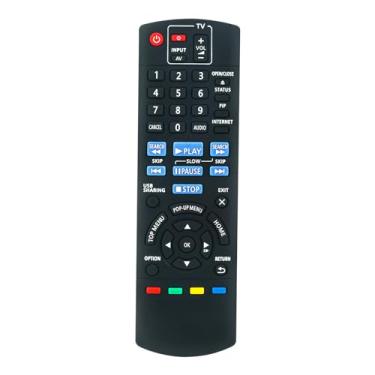 Imagem de Allimity Controle remoto substituído N2QAYB000871, adequado para leitor de discos PANASONIC BLU-RAY DMPBD79GN DMP-BD79GN