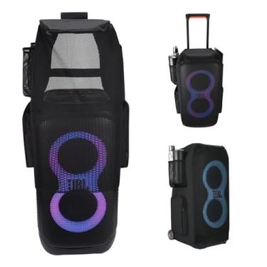 Imagem de Capa protetora contra poeira resistente a arranhões para JBL PartyBox Stage 320, capa protetora multifuncional compatível com alto-falante portátil JBL Partybox 320