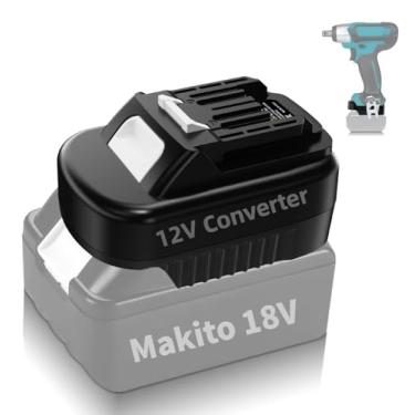 Imagem de Adaptador de bateria de íon de lítio Makita18V para Makita 12V, para ferramentas elétricas sem fio Makita 10,8V12V, adaptador para Makita BL1830 BL1850 Converter para Makita BL1016 BL1021B BL1020B
