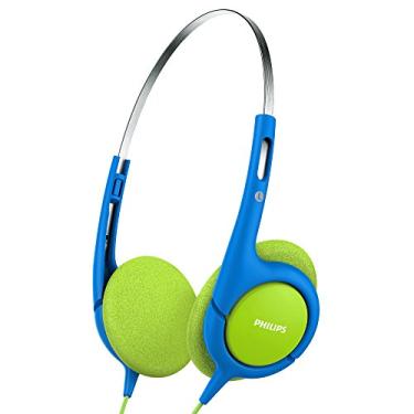 Imagem de Philips Coolplay Fones de ouvido supra-auriculares infantis – limitador de volume de 85 dB – audição mais segura (SHK1030BL)