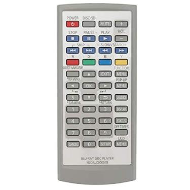 Imagem de Novo controle remoto N2QAJC000018 para Panasonic Blu-Ray DISC DMP-B100 DMP-B200